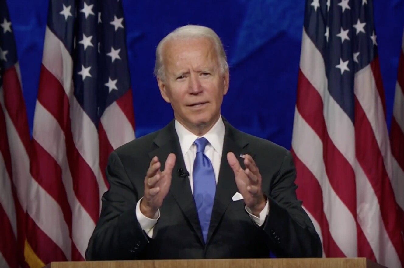 Joe Biden accepted the Democratic Party's nomination for president on Thursday.